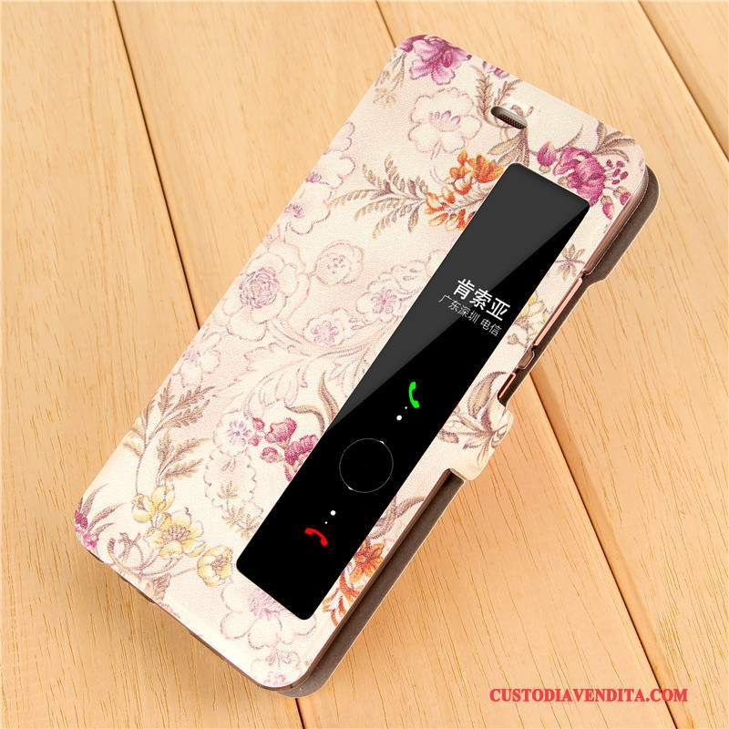 Custodia Huawei P10 Pelle Rosa Anti-caduta, Cover Huawei P10 Creativo Super Carinotelefono