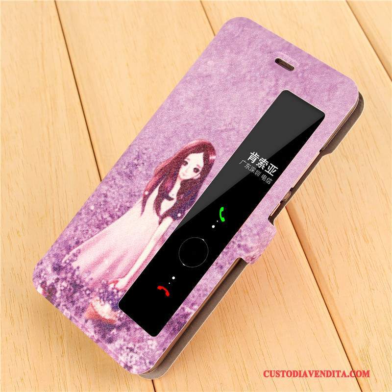 Custodia Huawei P10 Pelle Rosa Anti-caduta, Cover Huawei P10 Creativo Super Carinotelefono