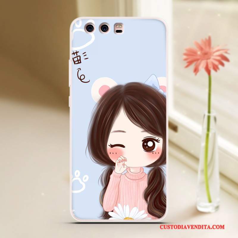 Custodia Huawei P10 Plus Cartone Animato Tendenza Cool, Cover Huawei P10 Plus Silicone Telefono Di Personalità