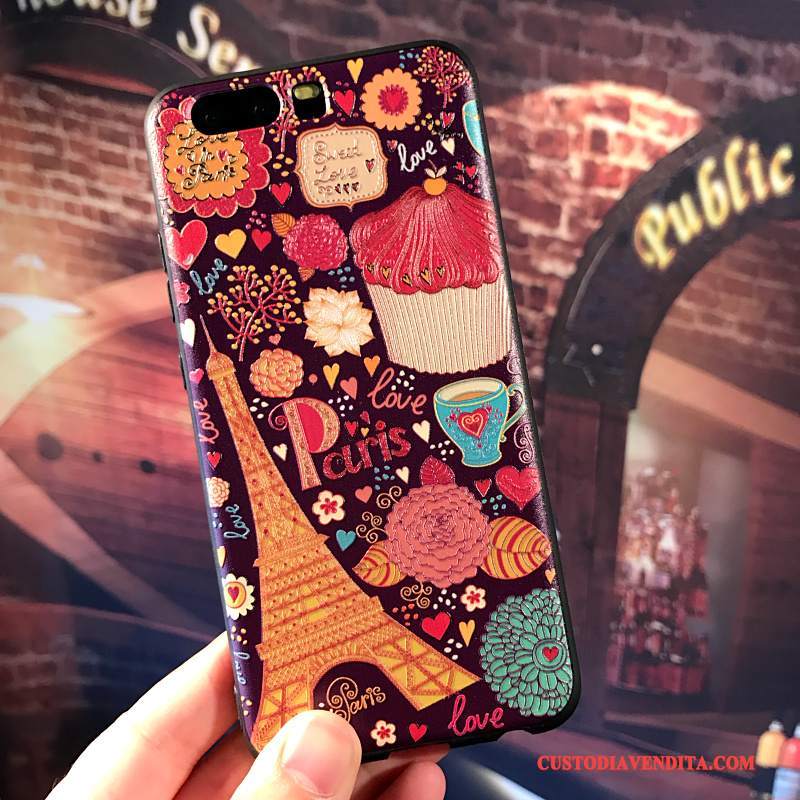 Custodia Huawei P10 Plus Cartone Animato Tutto Incluso Di Personalità, Cover Huawei P10 Plus Colore Morbidotelefono