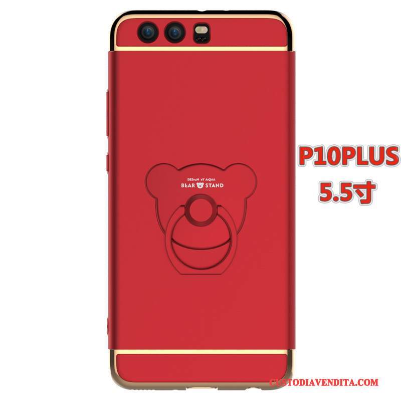 Custodia Huawei P10 Plus Colore Anti-caduta Supporto, Cover Huawei P10 Plus Protezione Difficile Fibbia