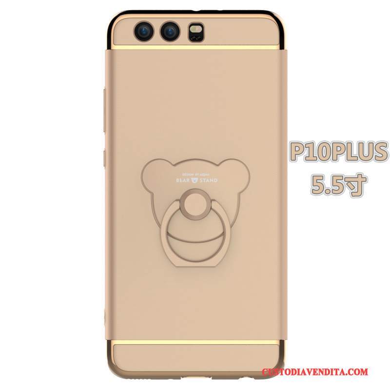 Custodia Huawei P10 Plus Colore Anti-caduta Supporto, Cover Huawei P10 Plus Protezione Difficile Fibbia