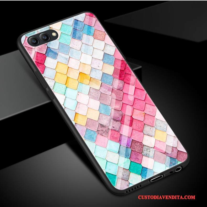 Custodia Huawei P10 Plus Colore Telefono Piccola, Cover Huawei P10 Plus Silicone Fresco Vetro