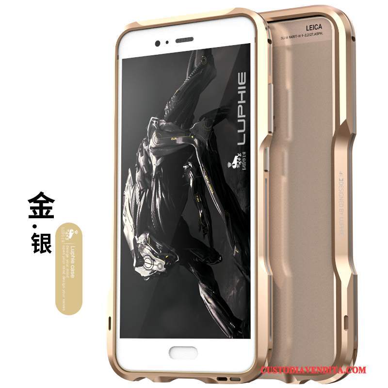 Custodia Huawei P10 Plus Creativo Anti-caduta Oro, Cover Huawei P10 Plus Protezione Difficile Sottili