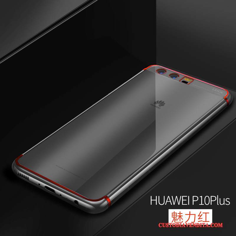 Custodia Huawei P10 Plus Creativo Blutelefono, Cover Huawei P10 Plus Silicone Morbido Di Personalità