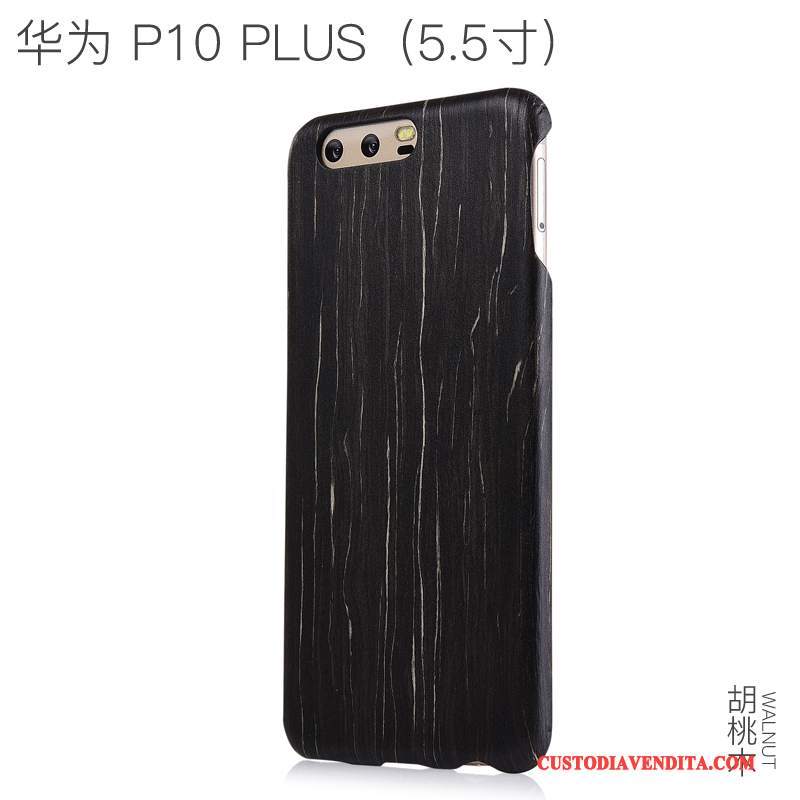 Custodia Huawei P10 Plus Creativo Di Personalità Legno, Cover Huawei P10 Plus Protezione Telefono Sottili