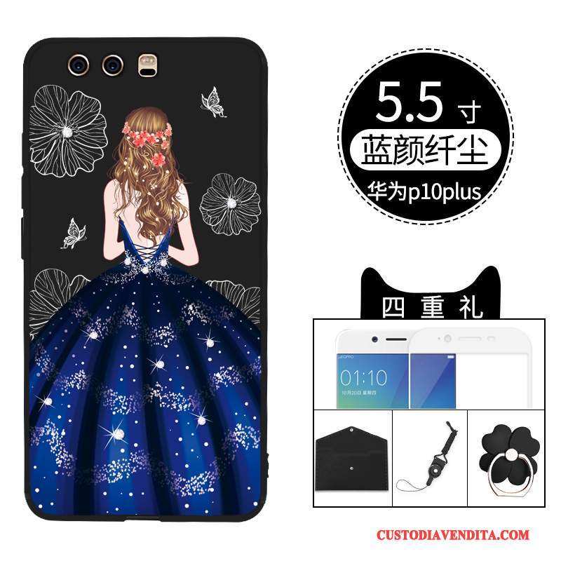 Custodia Huawei P10 Plus Creativo Di Personalitàtelefono, Cover Huawei P10 Plus Silicone Morbido Anti-caduta