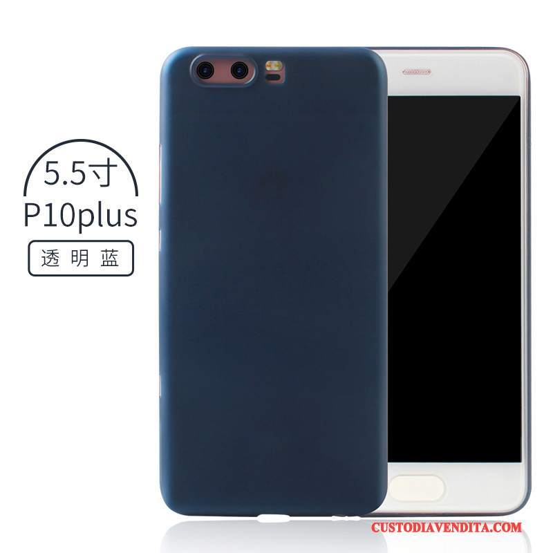 Custodia Huawei P10 Plus Creativo Macchiati Anti-caduta, Cover Huawei P10 Plus Protezione Verdetelefono