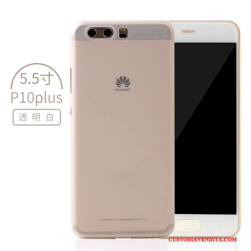 Custodia Huawei P10 Plus Creativo Macchiati Anti-caduta, Cover Huawei P10 Plus Protezione Verdetelefono