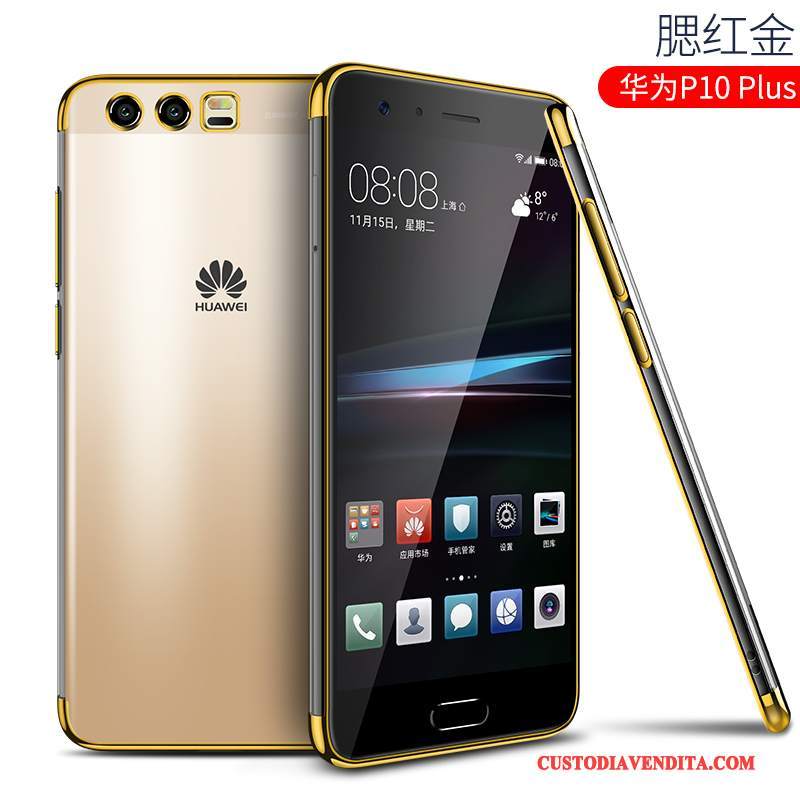 Custodia Huawei P10 Plus Creativo Marchio Di Tendenza Anti-caduta, Cover Huawei P10 Plus Silicone Sottile Di Personalità