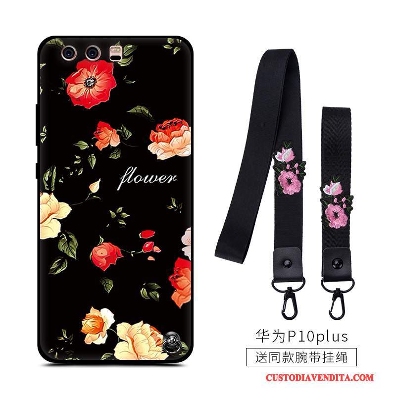 Custodia Huawei P10 Plus Creativo Sottile Macchiati, Cover Huawei P10 Plus Silicone Telefono Tutto Incluso