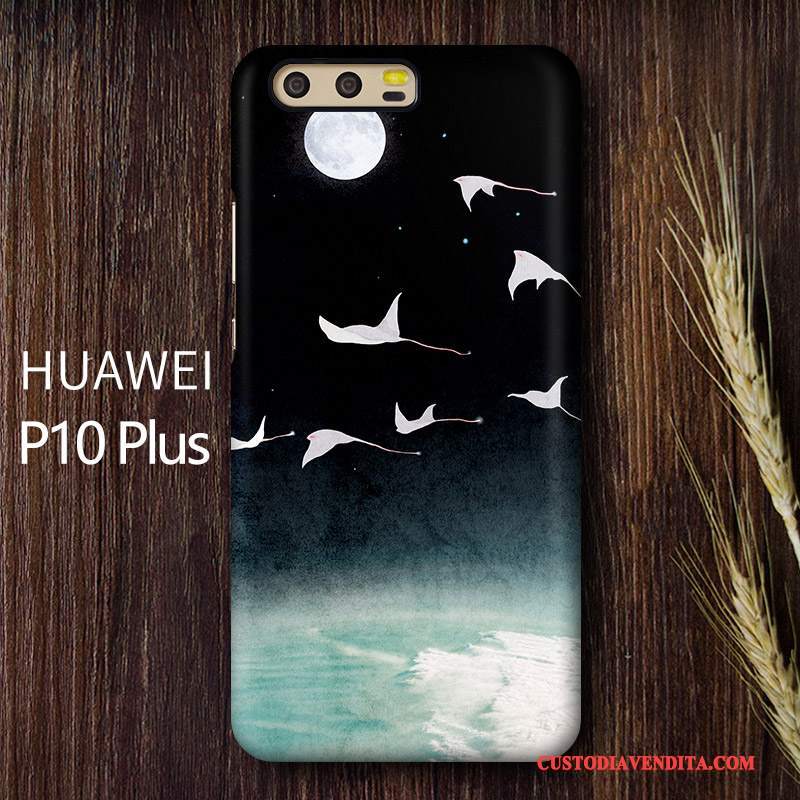 Custodia Huawei P10 Plus Difficile Arte, Cover Huawei P10 Plus Telefono Giallo