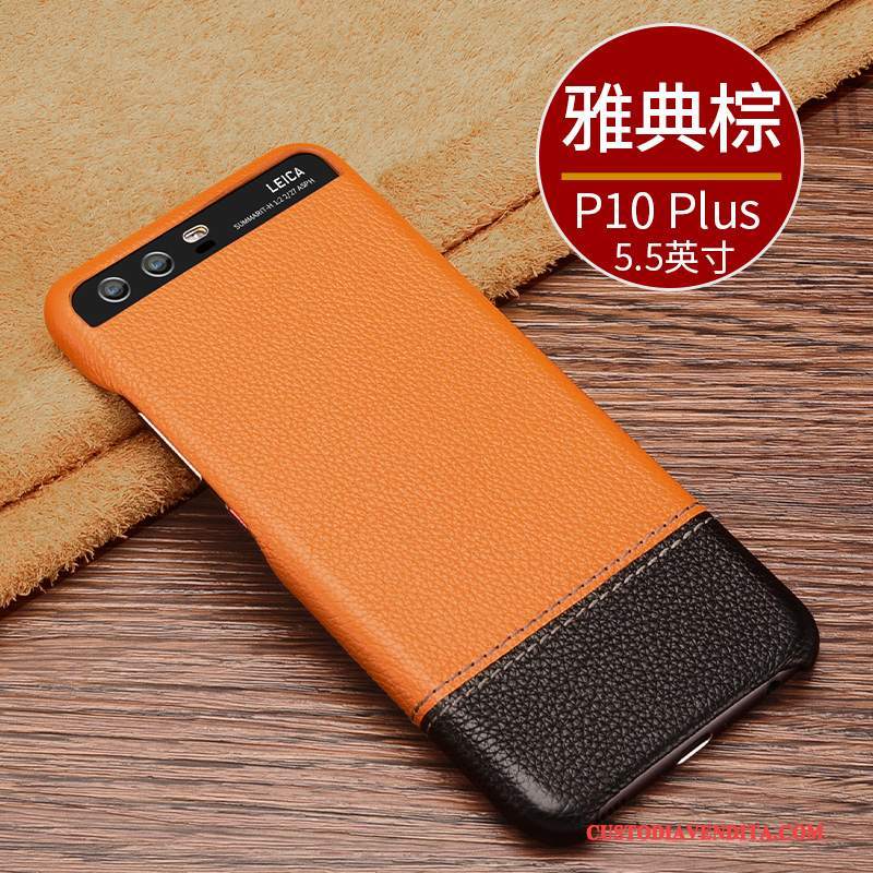 Custodia Huawei P10 Plus Pelle Anti-caduta Giuntura, Cover Huawei P10 Plus Protezione Telefono Affari