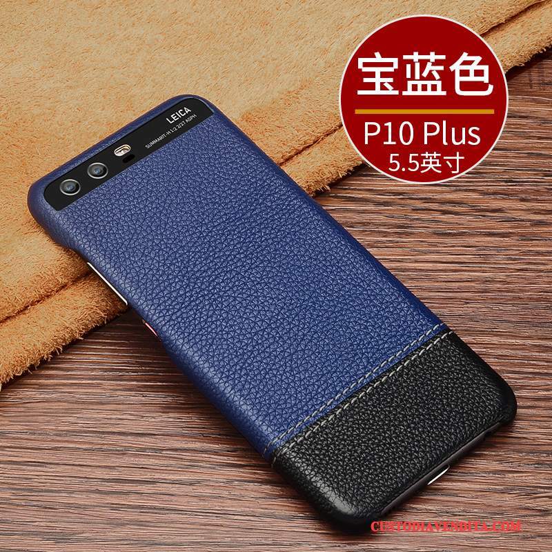 Custodia Huawei P10 Plus Pelle Anti-caduta Giuntura, Cover Huawei P10 Plus Protezione Telefono Affari