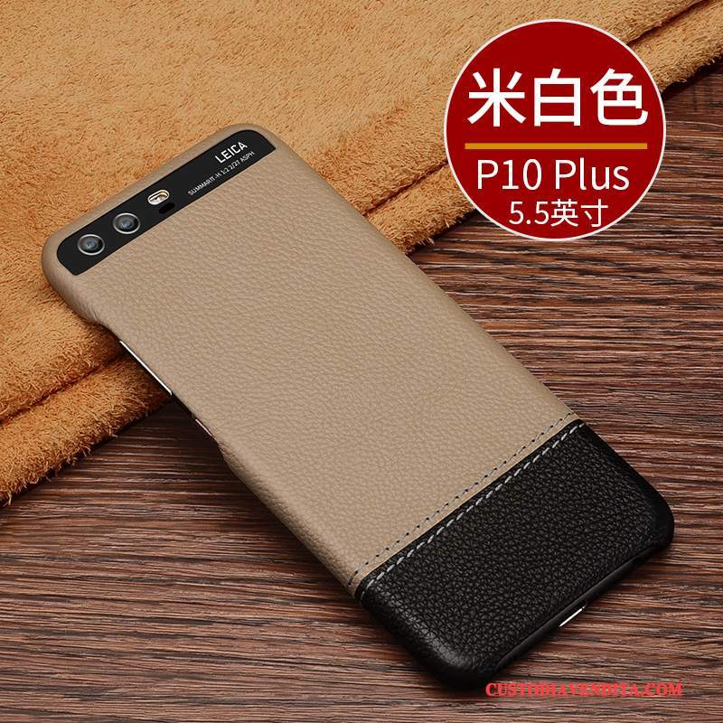 Custodia Huawei P10 Plus Pelle Anti-caduta Giuntura, Cover Huawei P10 Plus Protezione Telefono Affari