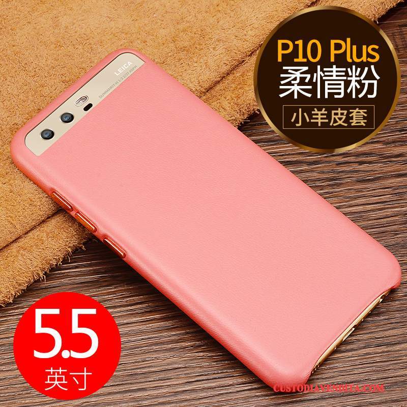 Custodia Huawei P10 Plus Pelle Anti-caduta Tendenza, Cover Huawei P10 Plus Protezione Nerotelefono