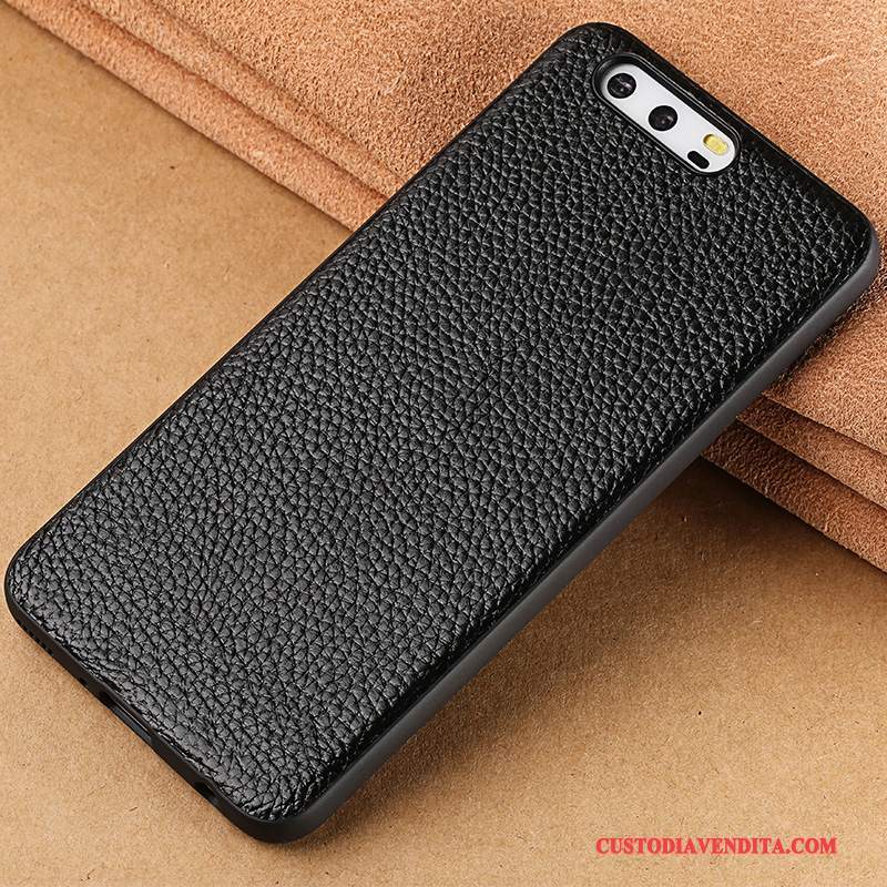 Custodia Huawei P10 Plus Pelle Di Personalità Marchio Di Tendenza, Cover Huawei P10 Plus Creativo Rossotelefono