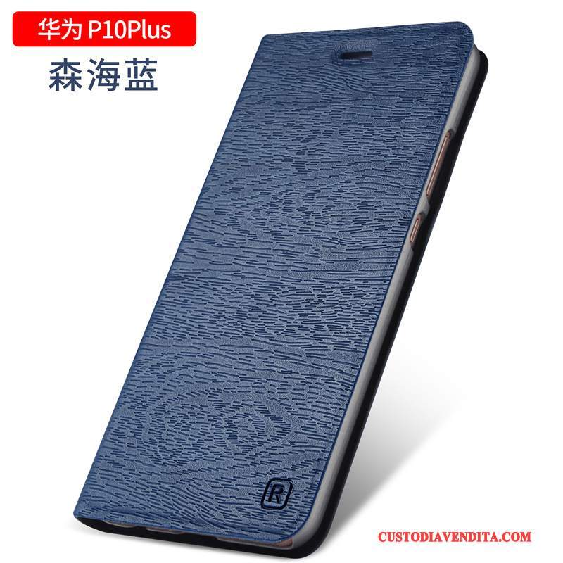 Custodia Huawei P10 Plus Pelle Oro Anti-caduta, Cover Huawei P10 Plus Creativo Telefono