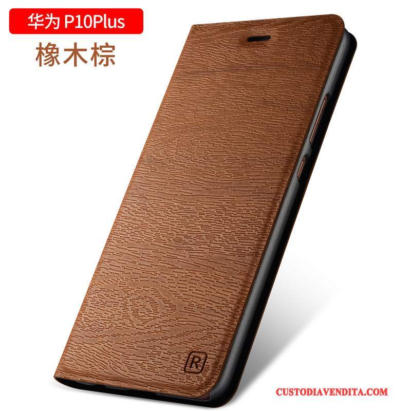 Custodia Huawei P10 Plus Pelle Oro Anti-caduta, Cover Huawei P10 Plus Creativo Telefono