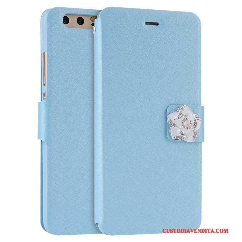 Custodia Huawei P10 Plus Pelle Tutto Incluso Anti-caduta, Cover Huawei P10 Plus Folio Rossotelefono