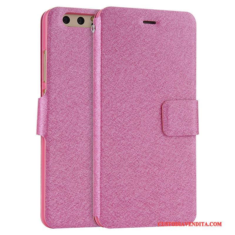 Custodia Huawei P10 Plus Pelle Tutto Incluso Anti-caduta, Cover Huawei P10 Plus Folio Rossotelefono