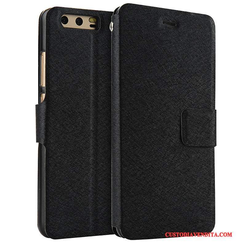 Custodia Huawei P10 Plus Pelle Tutto Incluso Anti-caduta, Cover Huawei P10 Plus Folio Rossotelefono