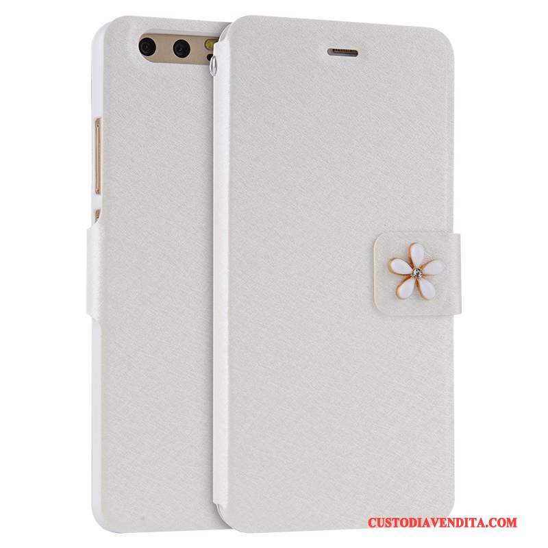 Custodia Huawei P10 Plus Pelle Tutto Incluso Anti-caduta, Cover Huawei P10 Plus Folio Rossotelefono