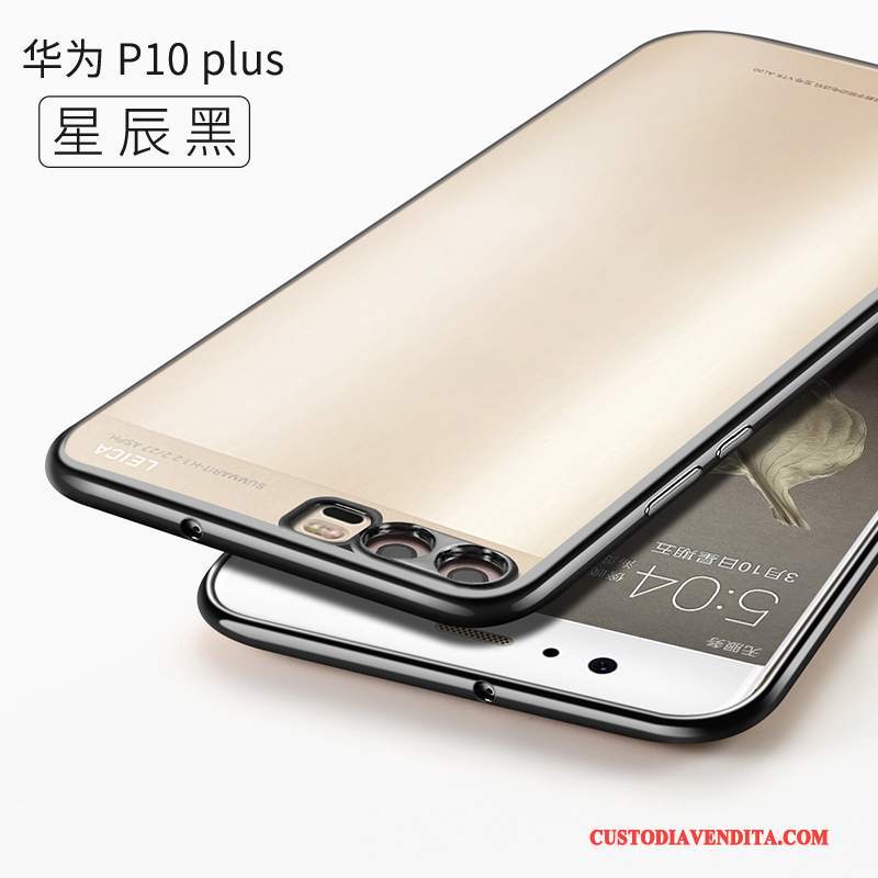 Custodia Huawei P10 Plus Protezione Di Personalità Trasparente, Cover Huawei P10 Plus Creativo Blutelefono