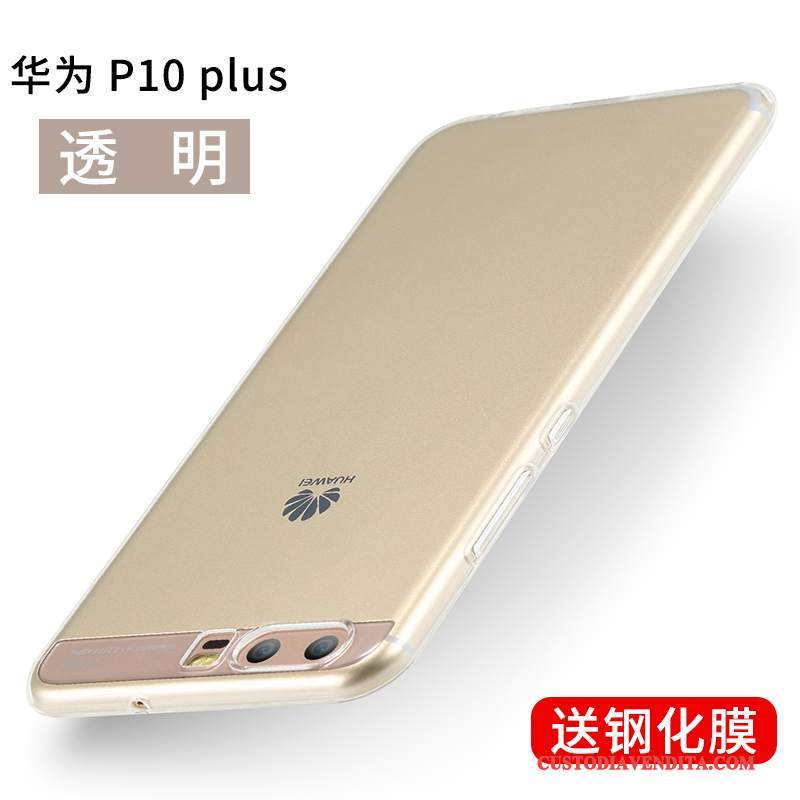 Custodia Huawei P10 Plus Protezione Di Personalità Trasparente, Cover Huawei P10 Plus Creativo Blutelefono