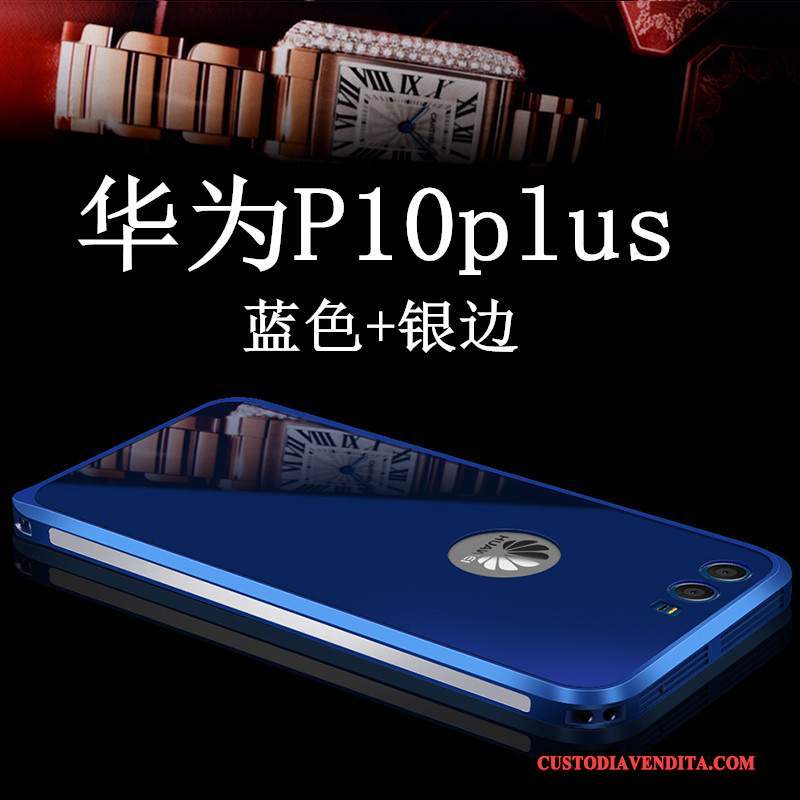 Custodia Huawei P10 Plus Protezione Ornamenti Appesi Argento, Cover Huawei P10 Plus Creativo Macchiati Anti-caduta