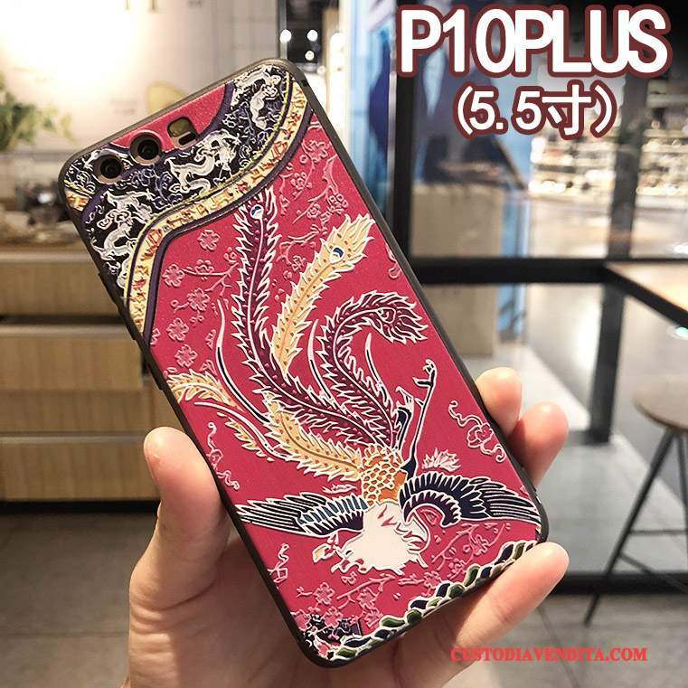 Custodia Huawei P10 Plus Protezione Telefono Tendenza, Cover Huawei P10 Plus Colore Totem Anti-caduta