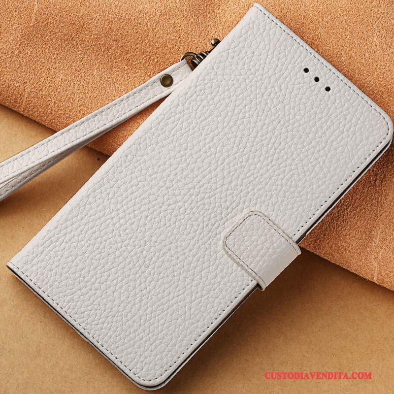 Custodia Huawei P10 Plus Protezione Tutto Incluso Anti-caduta, Cover Huawei P10 Plus Folio Biancotelefono