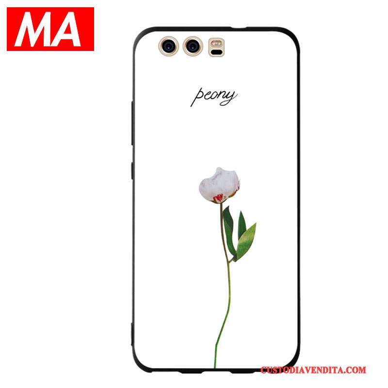 Custodia Huawei P10 Plus Silicone Morbido Bianco, Cover Huawei P10 Plus Fresco Di Personalità