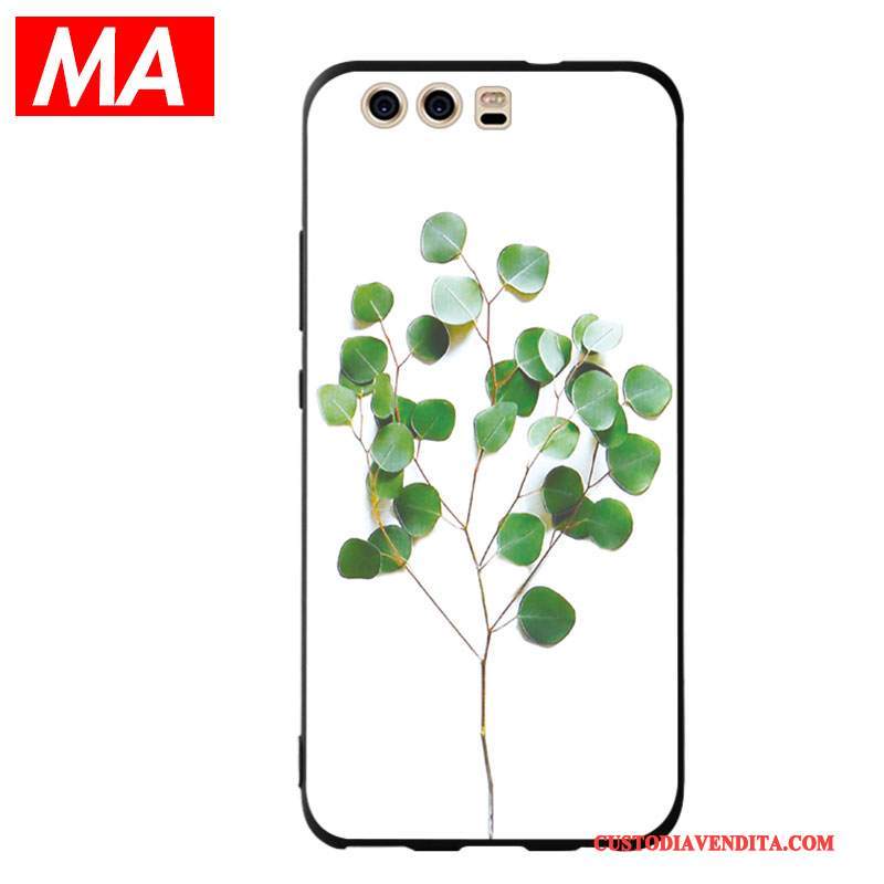 Custodia Huawei P10 Plus Silicone Morbido Bianco, Cover Huawei P10 Plus Fresco Di Personalità