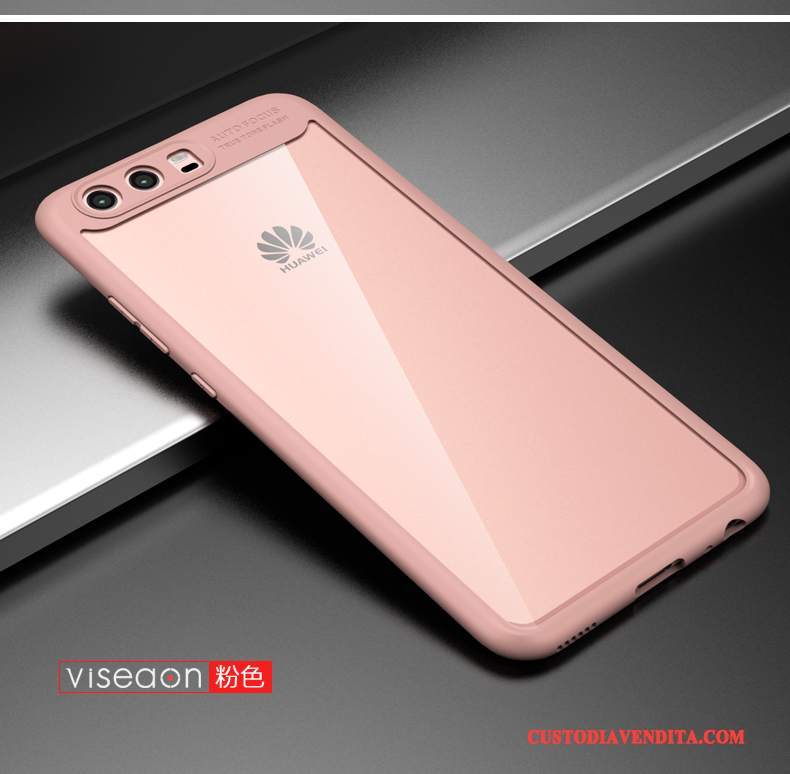 Custodia Huawei P10 Plus Silicone Telefono Morbido, Cover Huawei P10 Plus Colore Trasparente Tendenza