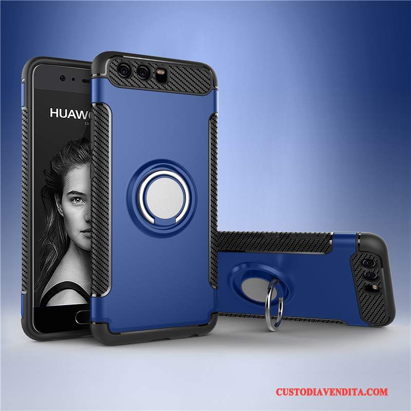 Custodia Huawei P10 Plus Silicone Telefono Ring, Cover Huawei P10 Plus Protezione Anti-caduta Semplici