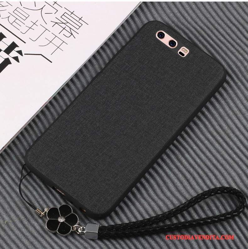 Custodia Huawei P10 Plus Silicone Tutto Incluso Ornamenti Appesi, Cover Huawei P10 Plus Protezione Elegante Tendenza