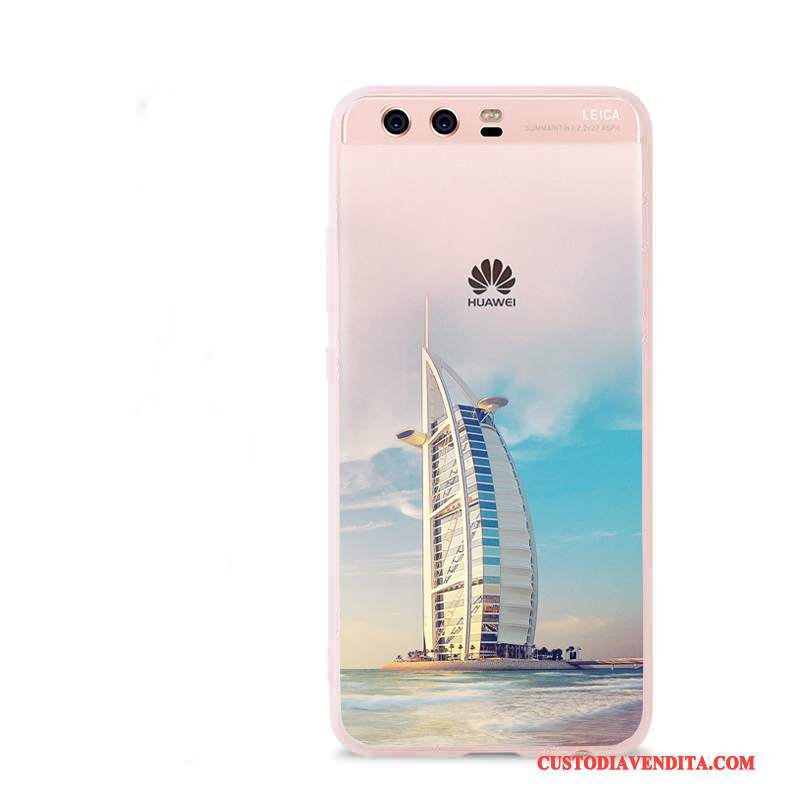 Custodia Huawei P10 Protezione Anti-caduta Morbido, Cover Huawei P10 Creativo Tendenzatelefono