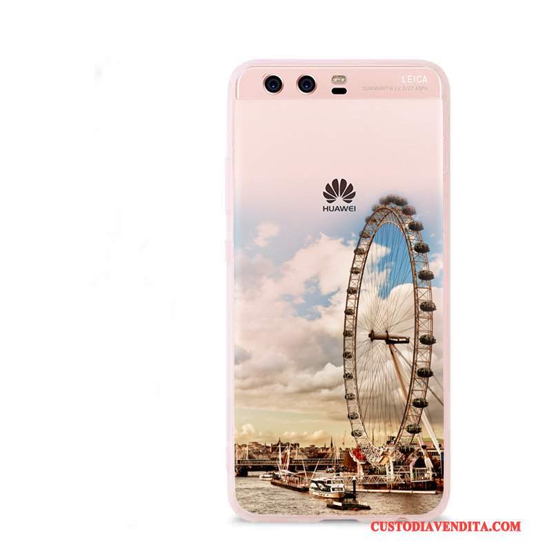 Custodia Huawei P10 Protezione Anti-caduta Morbido, Cover Huawei P10 Creativo Tendenzatelefono