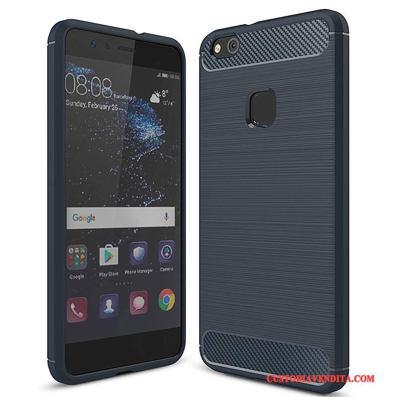 Custodia Huawei P10 Protezione Morbido Blu Scuro, Cover Huawei P10 Telefono Gioventù