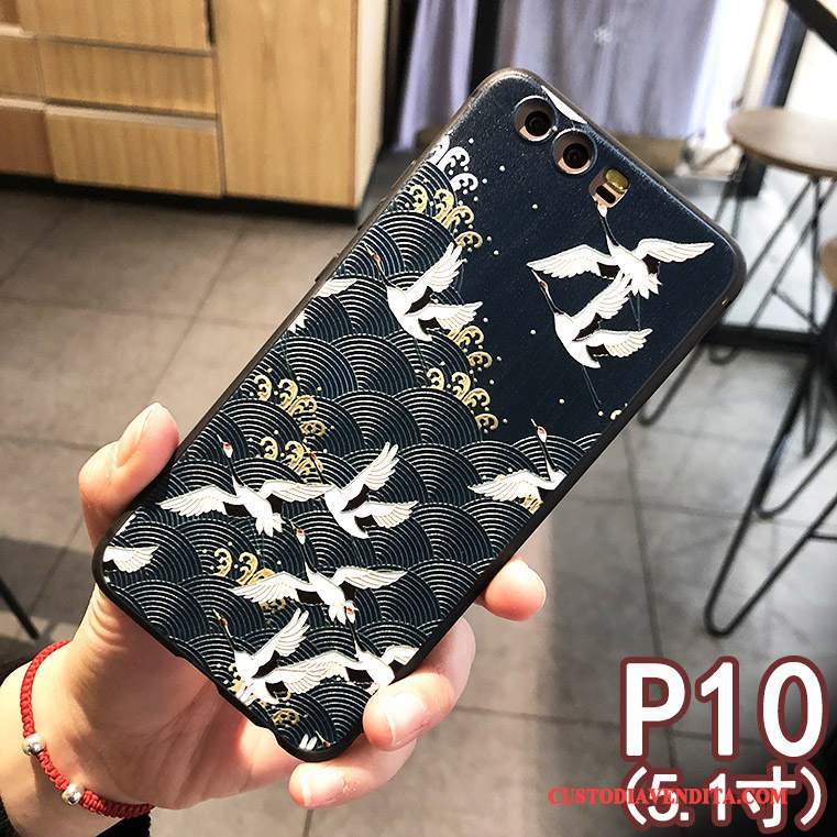 Custodia Huawei P10 Protezione Telefono Nuovo, Cover Huawei P10 Vintage Marchio Di Tendenza Anti-caduta