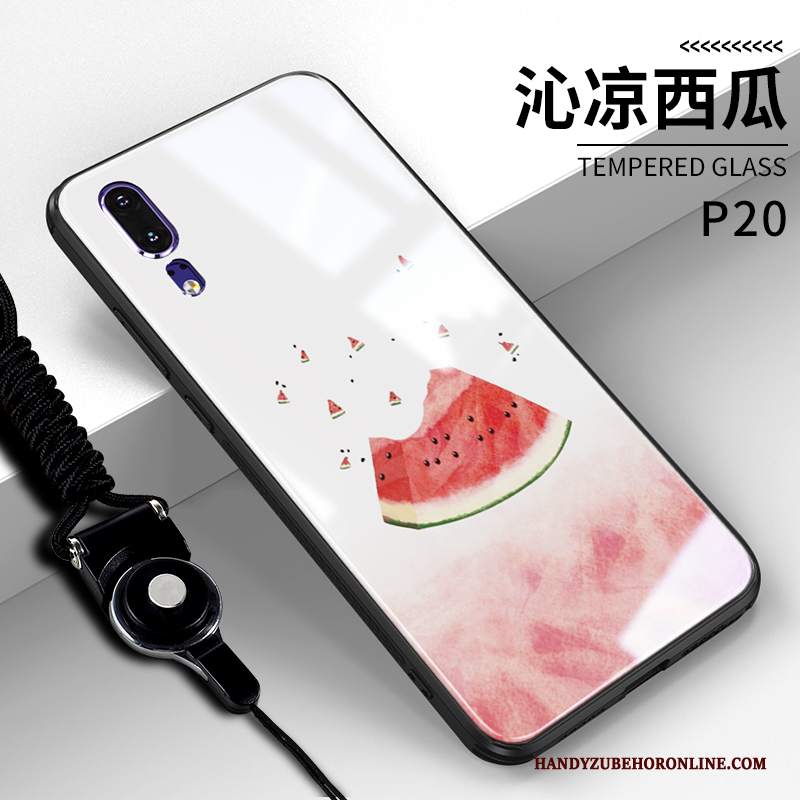 Custodia Huawei P20 Cartone Animato Tutto Incluso Bello, Cover Huawei P20 Protezione Telefono Vetro