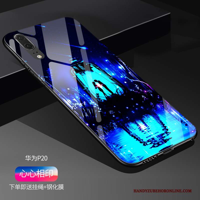 Custodia Huawei P20 Creativo Difficiletelefono, Cover Huawei P20 Protezione Di Personalità Tutto Incluso