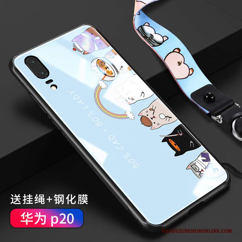 Custodia Huawei P20 Creativo Sottile Nuovo, Cover Huawei P20 Silicone Telefono Bello