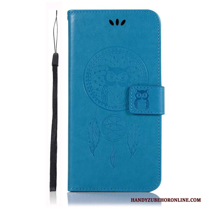 Custodia Huawei P20 Folio Tutto Incluso Anti-caduta, Cover Huawei P20 Pelle Grigio Morbido