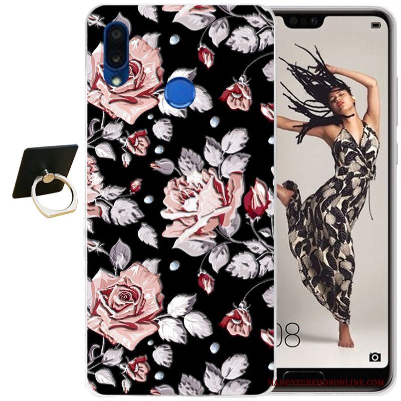 Custodia Huawei P20 Lite Cartone Animato Telefono Tutto Incluso, Cover Huawei P20 Lite Silicone Morbido Trasparente