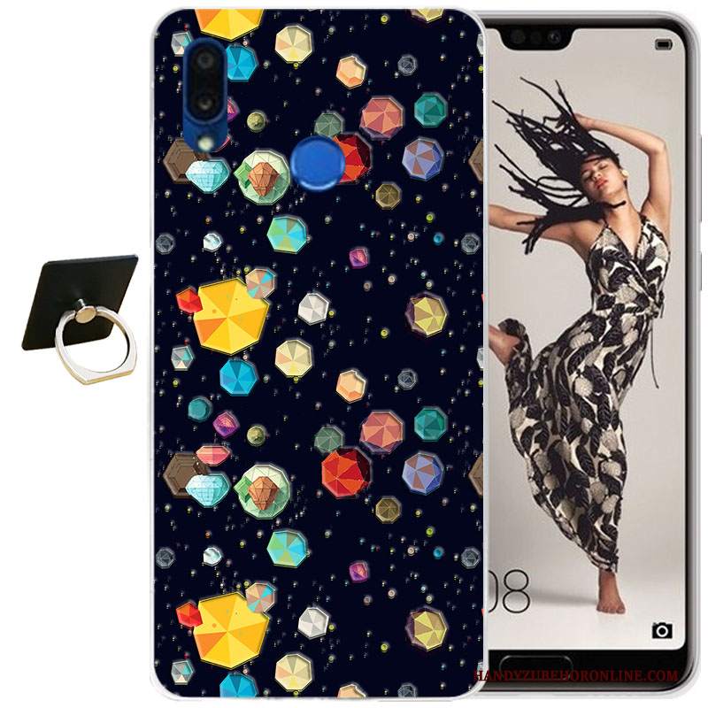 Custodia Huawei P20 Lite Cartone Animato Telefono Tutto Incluso, Cover Huawei P20 Lite Silicone Morbido Trasparente