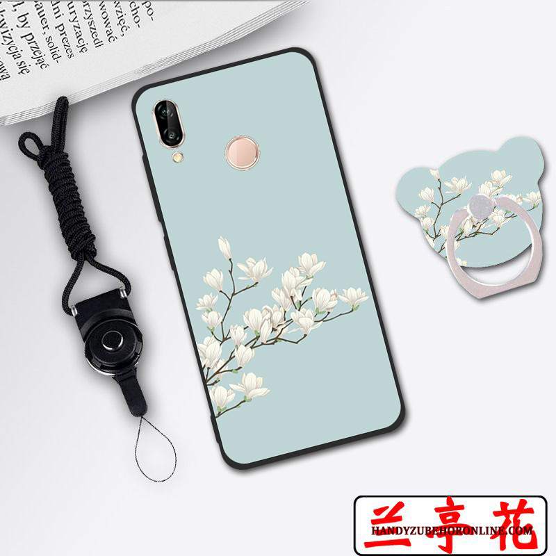 Custodia Huawei P20 Lite Colore Anti-cadutatelefono, Cover Huawei P20 Lite Cartone Animato Morbido Gioventù