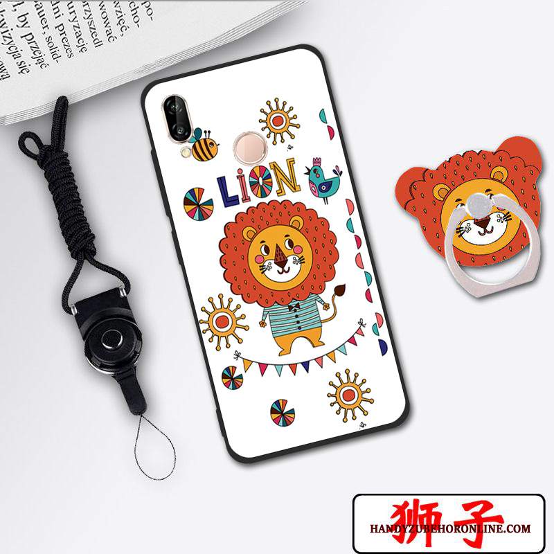 Custodia Huawei P20 Lite Colore Anti-cadutatelefono, Cover Huawei P20 Lite Cartone Animato Morbido Gioventù