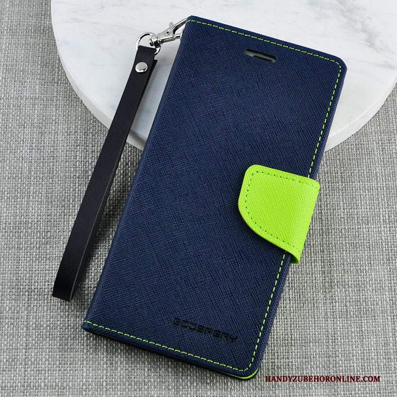 Custodia Huawei P20 Lite Folio Blutelefono, Cover Huawei P20 Lite Pelle